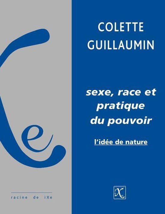 racine de iXe - Sexe, race et pratique du pouvoir - cover