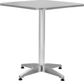 Tuintafel (Incl LW Fleece deken) - Koffietafel - Bijzettafel buiten tuin - Tuintafel - Balkontafel - Campingtafel