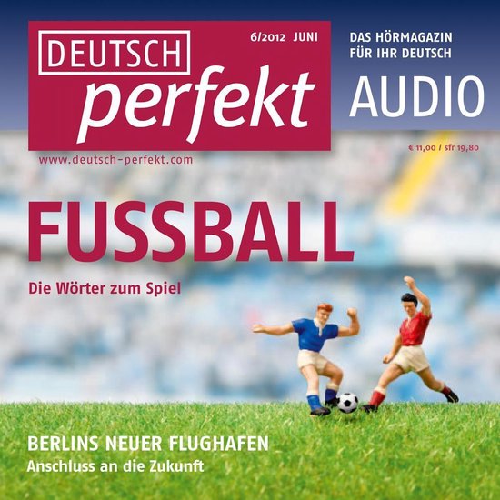 Deutsch lernen Audio - Fußball - cover
