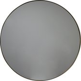 Ronde Metalen Spiegel van duurzaam Goud 80cm
