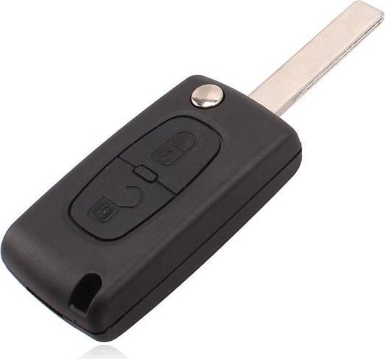 Peugeot klapsleutel 207 - 307 - 308 - 407 - 3008 - sleutel | bol