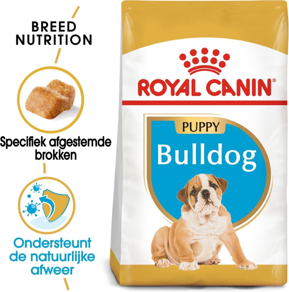 Royal Canin Bulldog Puppy brokken 12 kg