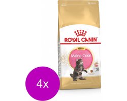 4x Royal Canin Kattenvoer Maine Coon Kitten 4 kg