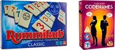 Spelvoordeelset Codenames - Gezelschapsspel & Rummikub Original - Gezelschapsspel