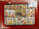 Thematisch Postzegelpakket Bloemen 2