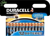 Duracell - Duracell Ultra Power AAA Alkaline Batterijen 12 Stuks - Altijd Garantie
