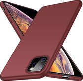 Back Case Cover iPhone 11 Pro Max Hoesje Burgundy