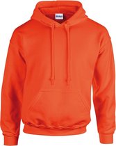 Gildan - Heavy Blend Adult Full Zip Hooded Sweat - Oranje - S