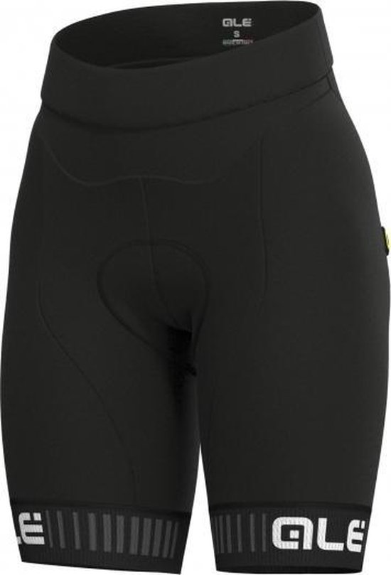 Dames Short Solid Traguardo - Zwart - M