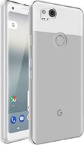 Hoesje CoolSkin3T TPU Case voor Google Pixel 2 Transparant Wit