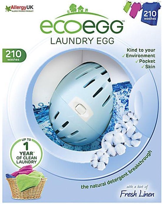 Ecoegg Wasbol Linnen geur 210 Wasbeurten bol
