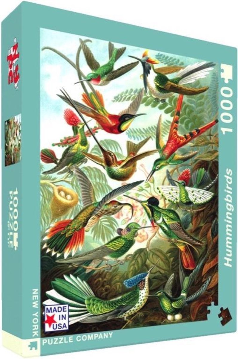 New York Puzzle Company Puzzel Hummingbirds - 1000 stukjes
