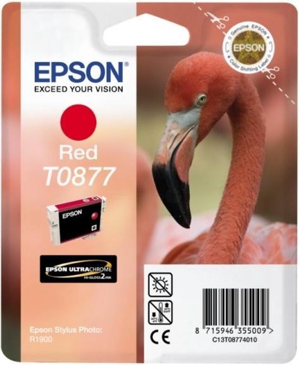 Epson T0877 - Inktcartridge / Magenta