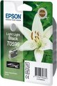 Epson T0599 - Inktcartridge / Licht Zwart