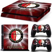 Playstation 4 Sticker | PS4 Console Skin | FC Feyenoord | PS4 Feyenoord Rotterdam | Console Skin + 2 Controller Skins