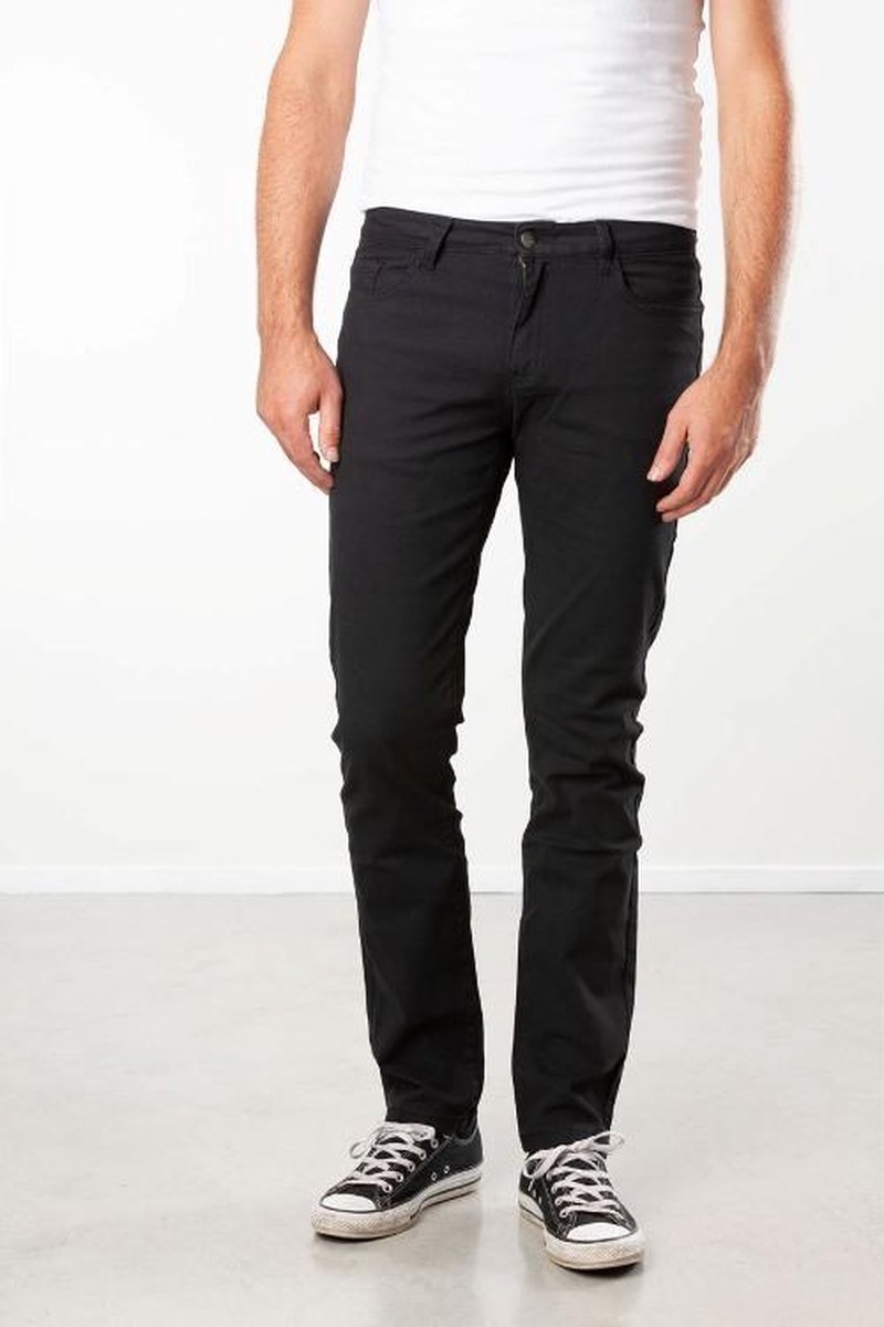 New Star heren broek Nyon zwart printed - maat 32/34