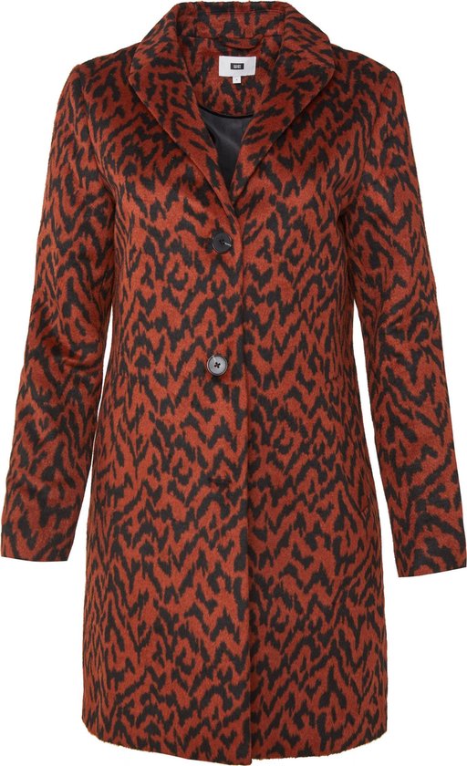 WE Fashion Regular Fit Dames Mantel Maat 3XL WE Fashion Regular Fit Dames Mantel Maat 3XL