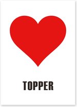 Wenskaart Topper | set van 10 kaarten