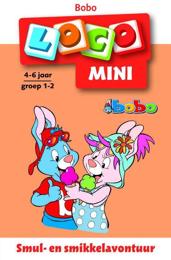 Loco Mini  -  Bobo Smikkelavontuur 4-6 jaar groep 1-2 - cover