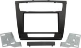 2-DIN paneel BMW 1 E81 / E82 / E87 / E88 03/2007- zwart