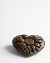 Unieke Bronzen Urn - 'Het Madeliefje'  | Bronze urnen | Asdoos | Asurn | Asbus | De Levensboom Urnen - Gespecialiseerd in brons