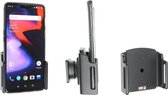 Houder - Brodit verstelbare houder (70-83/2-10mm) voor OnePlus 6 / 6T - met hoes