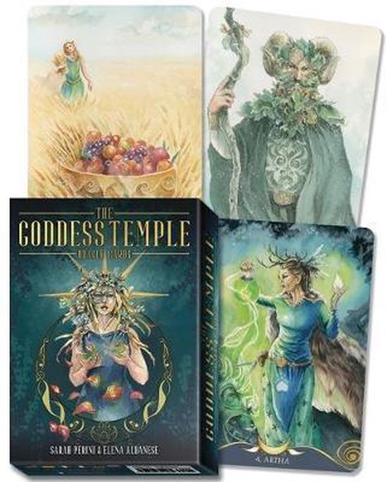 Afbeelding van het spel The Goddess Temple Oracle Cards