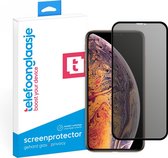 Telefoonglaasje Privacy Screenprotectors - Geschikt voor iPhone Xs Max - Privacy - Volledig Dekkend - Gehard Glas Screenprotector - Geschikt voor iPhone Xs Max - Beschermglas