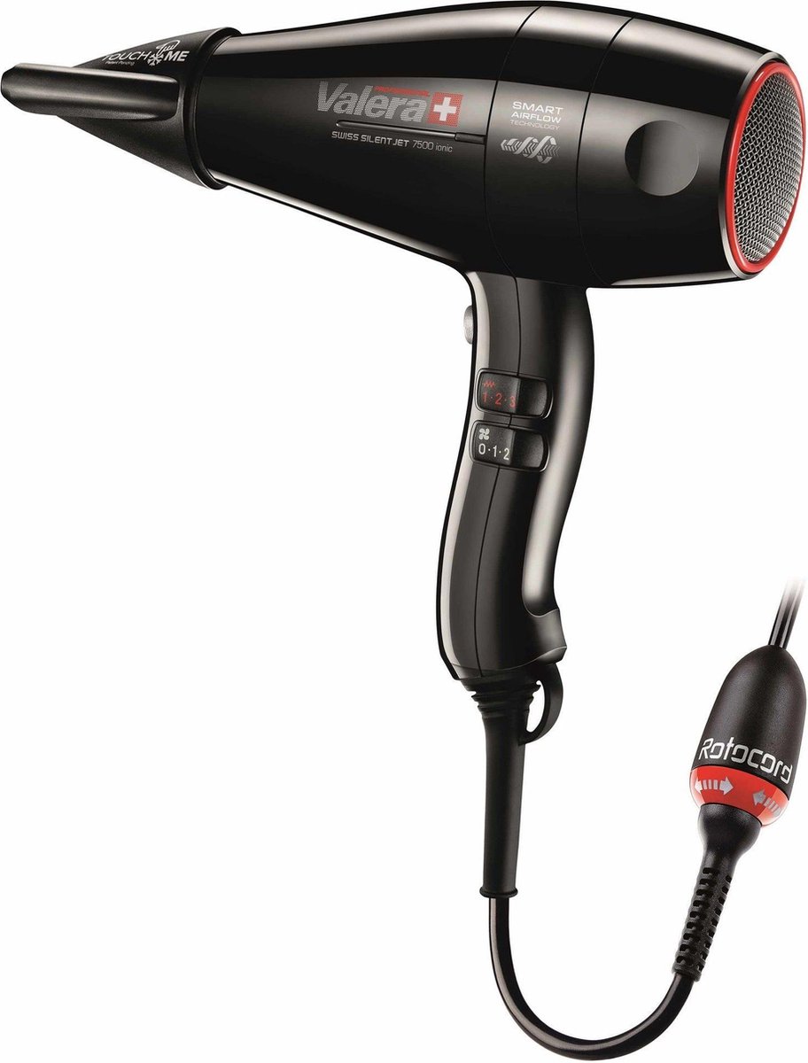 Valera SILENT JET SXJ7500DRC - Ultrastille föhn - Krachtige PM-Pro motor 2000W - Swiss made
