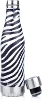 GLACIAL THERMOSFLES - WILD ZEBRA - DUURZAAM