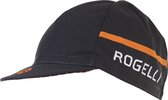 Rogelli Hero Cap Fietspet - Unisex - Zwart, Oranje - Maat One Size