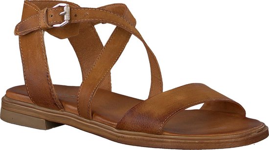 Omoda Dames Sandalen M05059 - Cognac - Maat 37 | bol.com