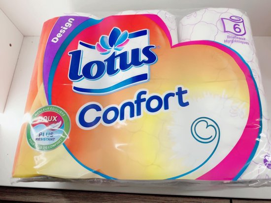 extract helemaal Ouderling Lotus Toiletpapier - Voordeelverpakking 6 Rollen | bol.com