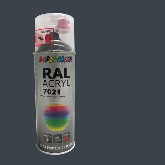 Dupli Color Ral 7021 Zwartgrijs Spuitbus verf / Spray paint 400ml | bol.com