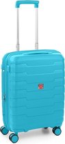 Roncato Skyline 4 Wiel Cabin Trolley 55 Expandable Anice Blue