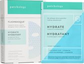Patchology FlashMasque Sheetmasker 4-pack Hydrate 4 stuks