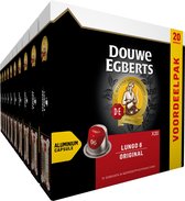 Douwe Egberts Lungo Original koffiecups - 10 x 20 cups - voordeelpak