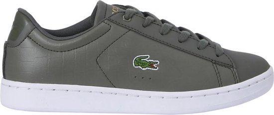 Lacoste Carnaby EVO Heren Sneakers - Groen - Maat 44 | bol.com
