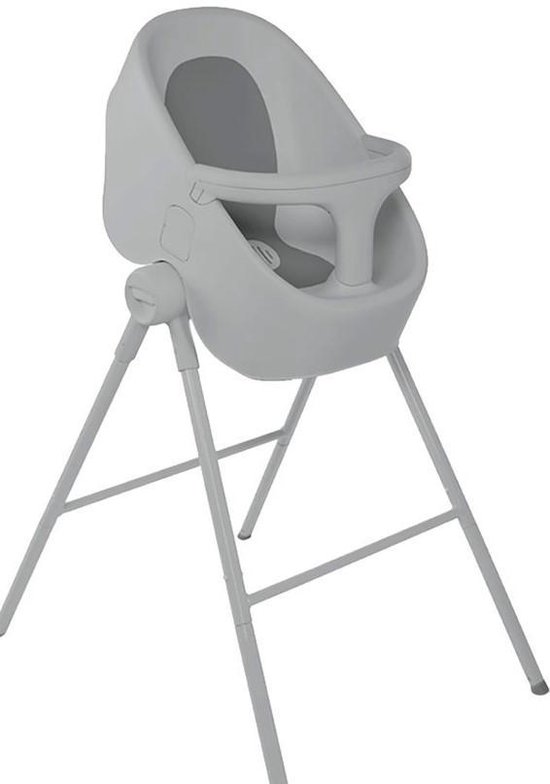 Chicco Badje Bubble Nest Junior - Babybad met standaard - Hoogte verstelbaar babybadje - 2-Delig - Grijs