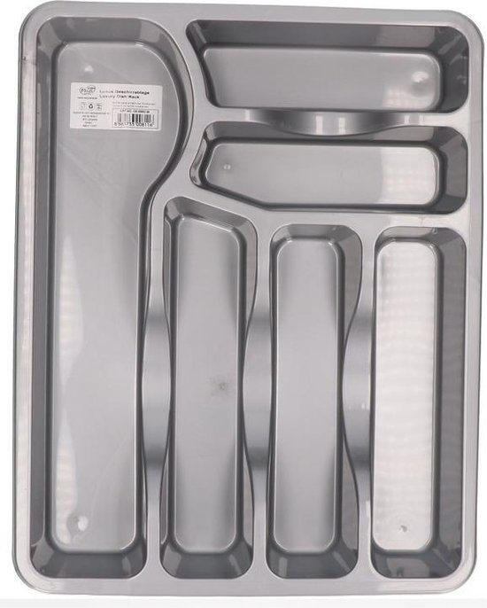 Range-couverts en argent - 6 compartiments - Accessoires de rangement pour  la cuisine | bol.com