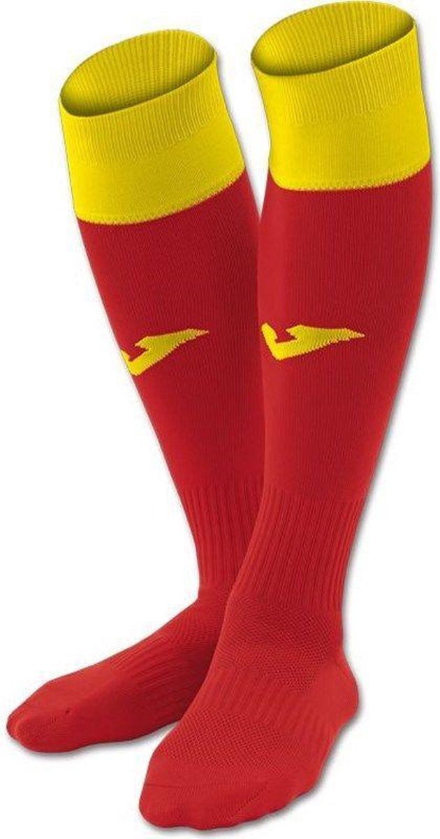 Joma Calcio 24 Kousen - Rood / Geel | Maat: 40-46