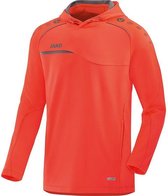 Jako - Hooded sweater Prestige - Hooded sweater Prestige - XL - flame/steengrijs