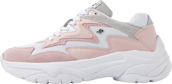 GALAXY Dames lage sneakers chunky - Zacht roze - maat 39 | bol.com