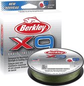 Berkley X9 Braid Low Visual Green - 12.1kg - 0.12mm - 150m - Groen