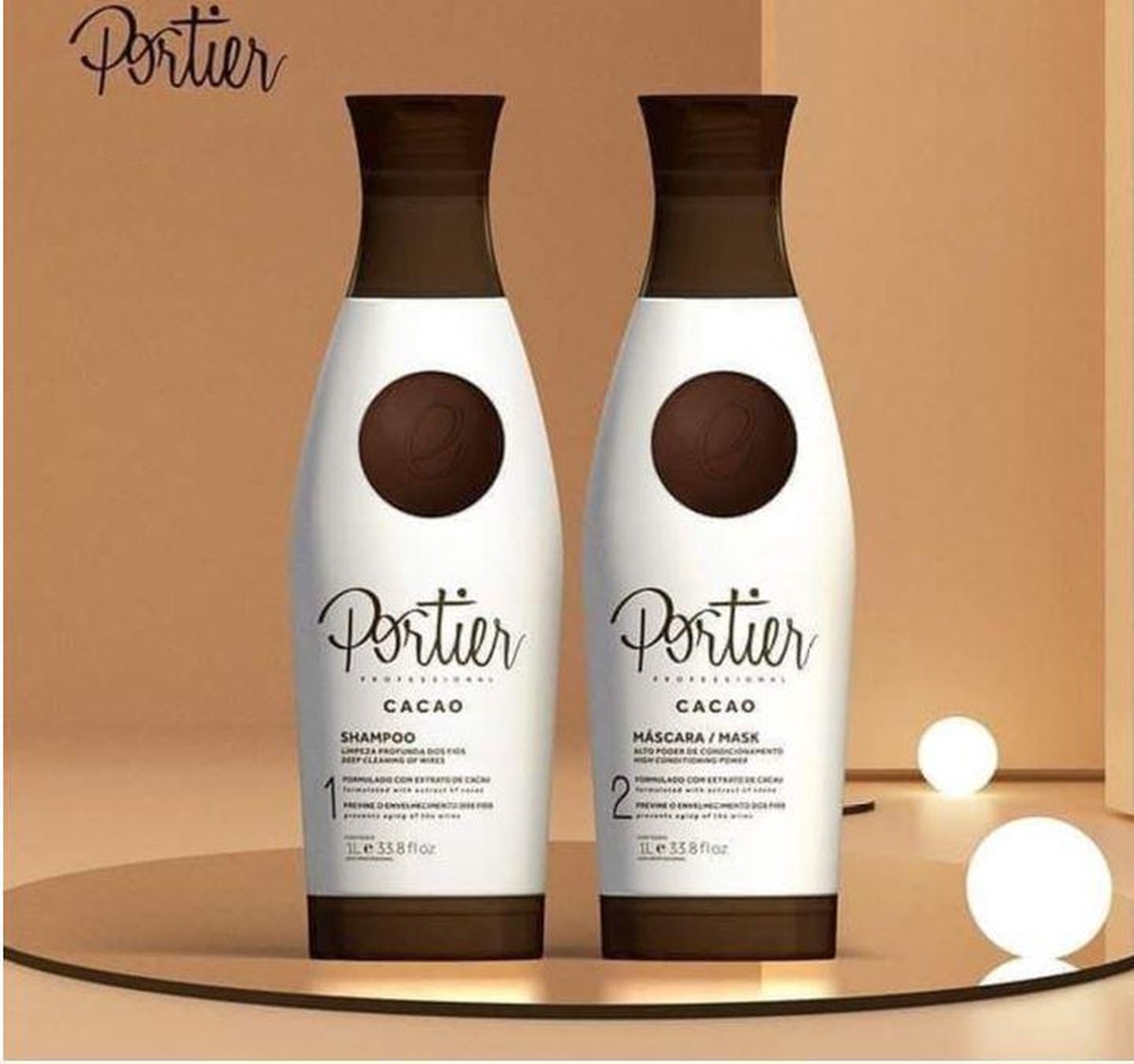 PORTIER Braziliaans CACAO keratine behandeling 2x1L