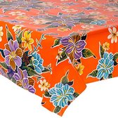 Atelier Du Baj Fortin Orange Mexicaans Tafelzeil - 250 x 120 cm