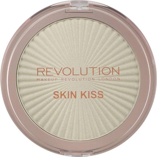 Makeup Revolution - Skin Kiss Highlighter - Rozjasňovač 14 g Ice Kiss -