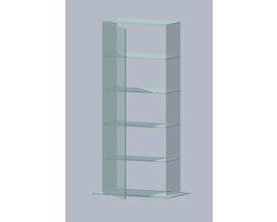 DISPLAYZ Plexi - Vitrinekast - Transparant - Plexiglas
