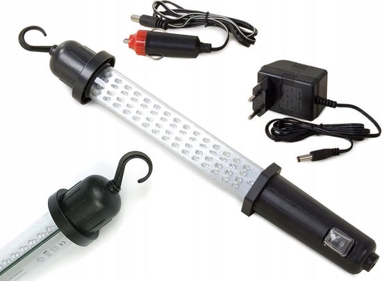 bol.com | Oplaadbare LED Werklamp - Accu Looplamp Zaklantaarn - Werkplaats  Verlichting Zaklamp -...