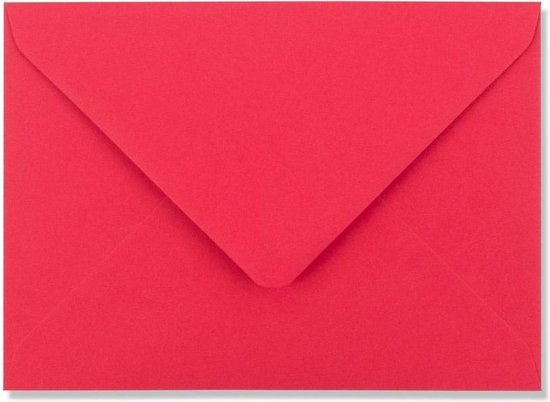 Leesbaarheid Inloggegevens Dag Rode C6 enveloppen 11,4 x 16,2 cm 100 stuks | bol.com